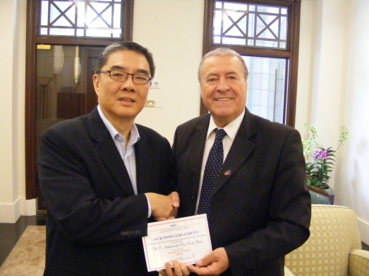 Vizite in Indonezia si Singapore-consultari cu partenerii IRSEA